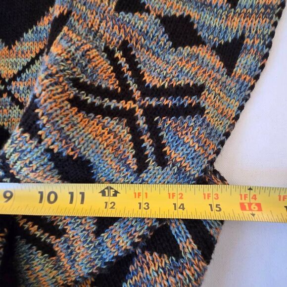 John Paul Richard Womens Knit Draping Aztec Sweater Vest Multicolor Size Medium - Picture 7 of 12